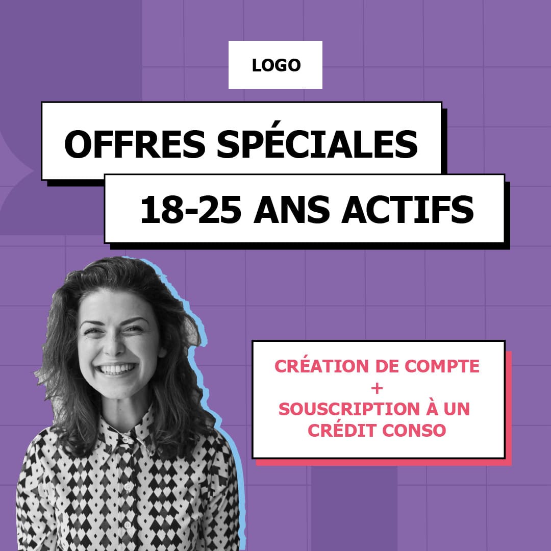 Banque – Publicité pour une offre